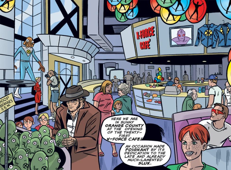 X-Force #116 art by the Allreds